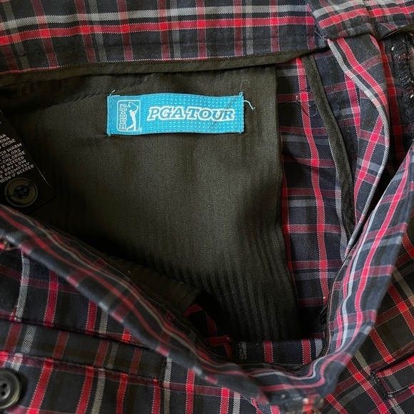 PGA Tour men golf plaid shorts - Picture 8 of 9